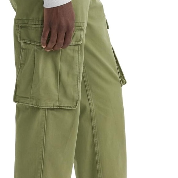 Levi’s Men’s Ace Cargo Relaxed Fit Twill Pant, Ivy Green, 34 X 30 - Picture 5 of 8